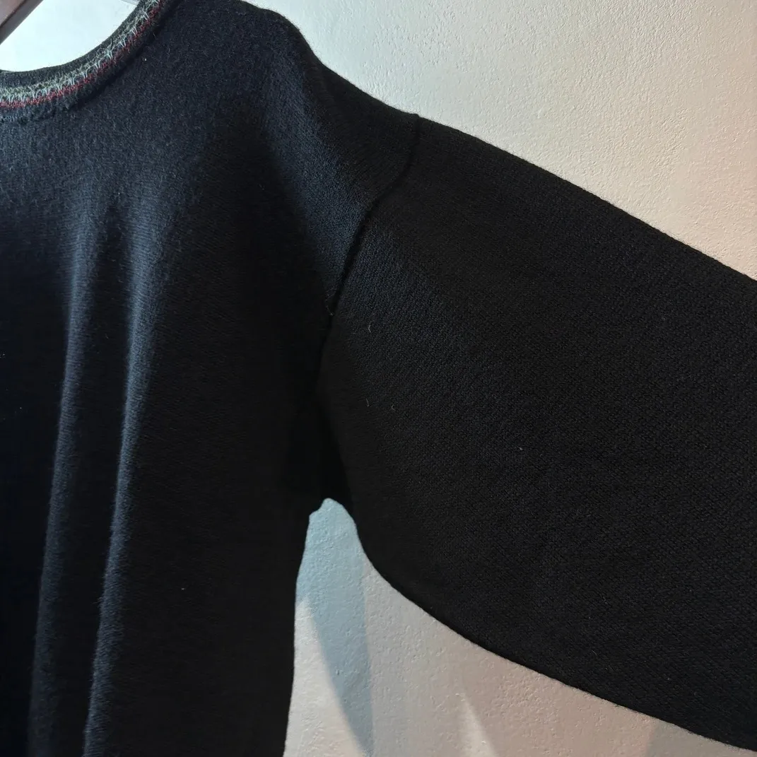 COOGI Australia Plain Wool Knit Sweater Made in Australia L