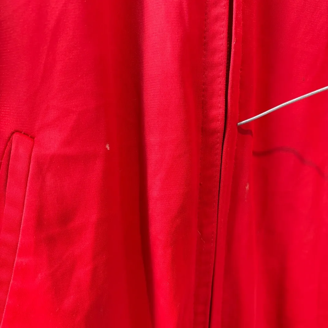 adidas ATP Style Track Jacket Made in England Red×White