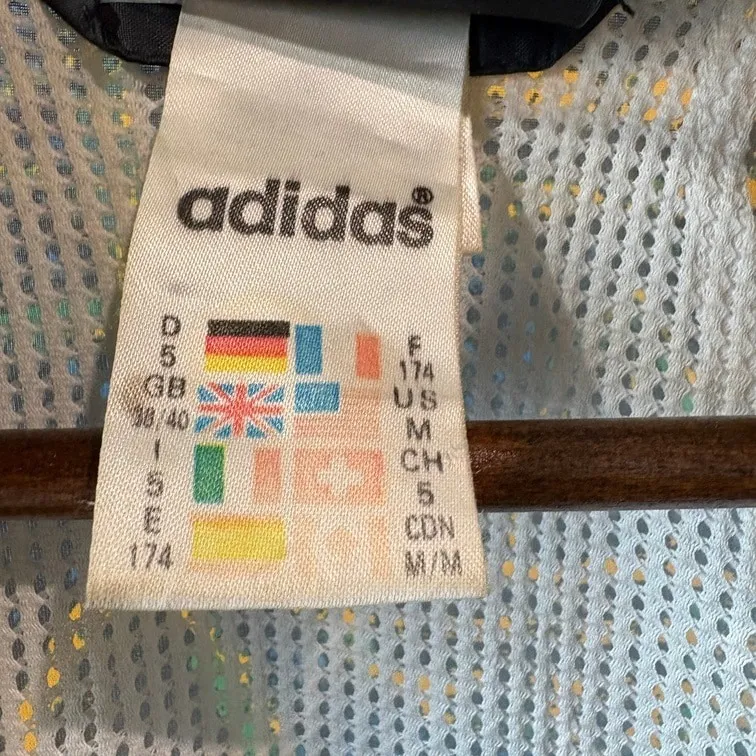 adidas All Over Print Nylon Jacket Packable Hood M