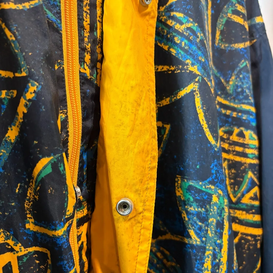 adidas All Over Print Nylon Jacket Packable Hood M