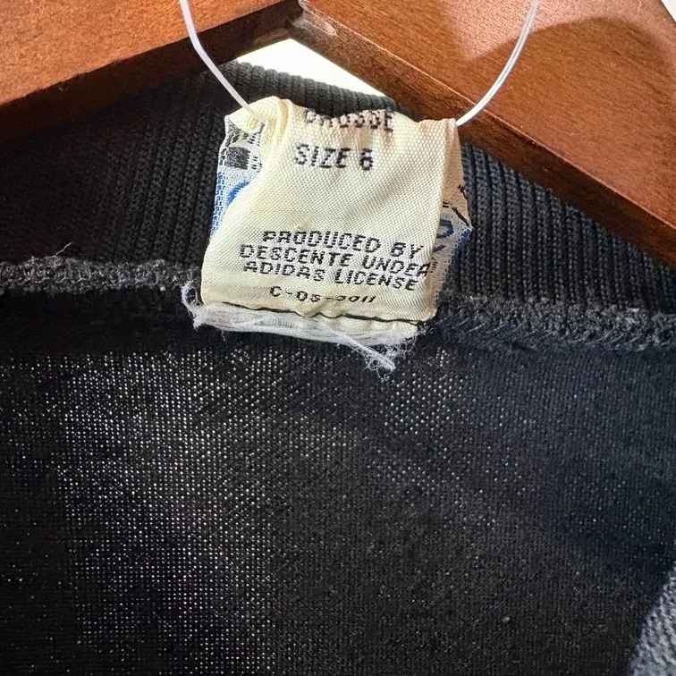 adidas West Germany×DESCENTE Track Jacket Gold Trefoil 70s 80s Size 6