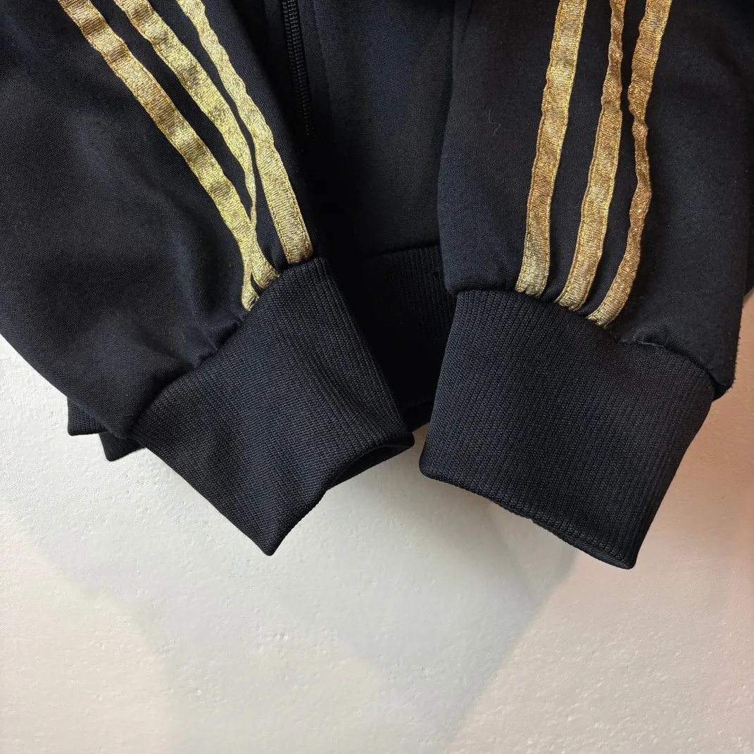 adidas West Germany×DESCENTE Track Jacket Gold Trefoil 70s 80s Size 6