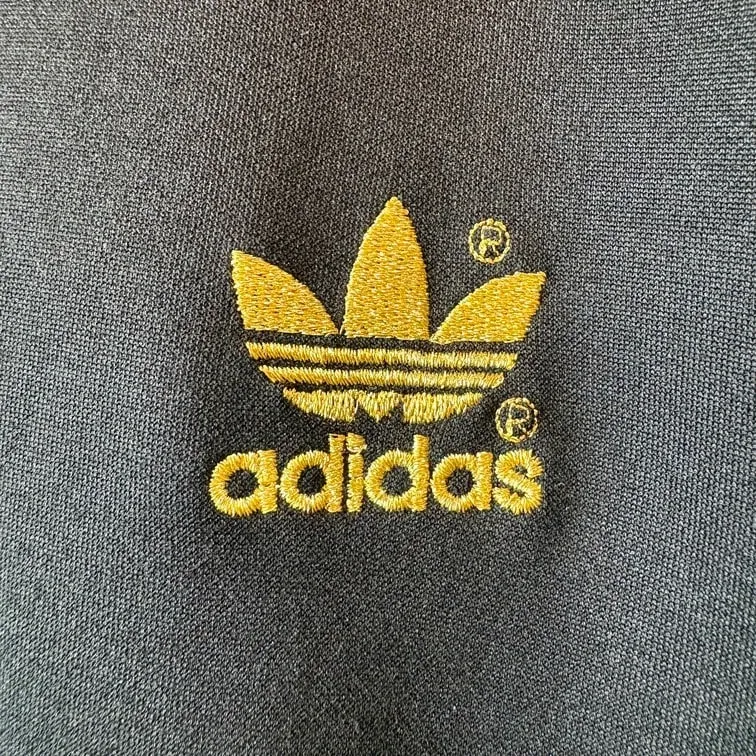adidas West Germany×DESCENTE Track Jacket Gold Trefoil 70s 80s Size 6
