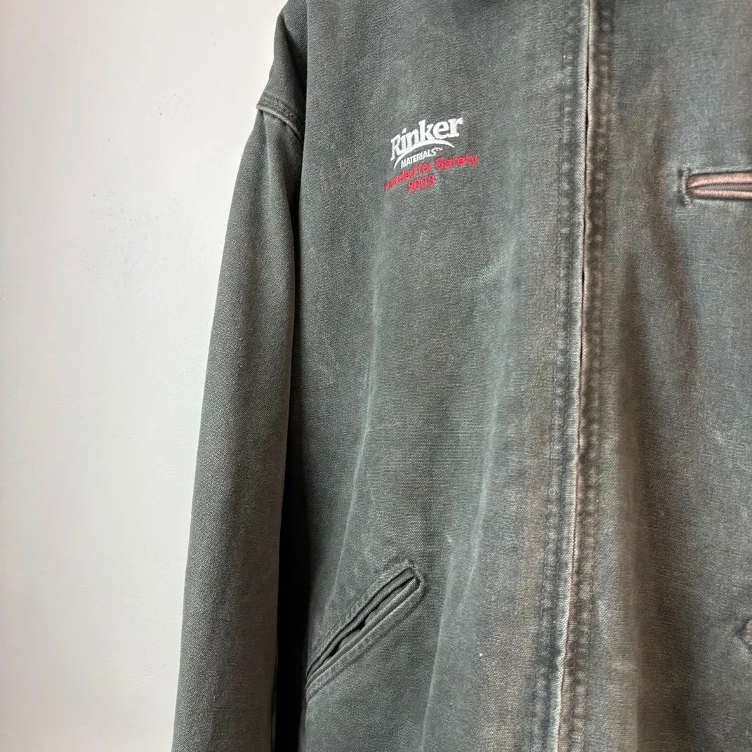 Carhartt Detroit Jacket J97MOS made in USA Rinker Materials XXL Tall