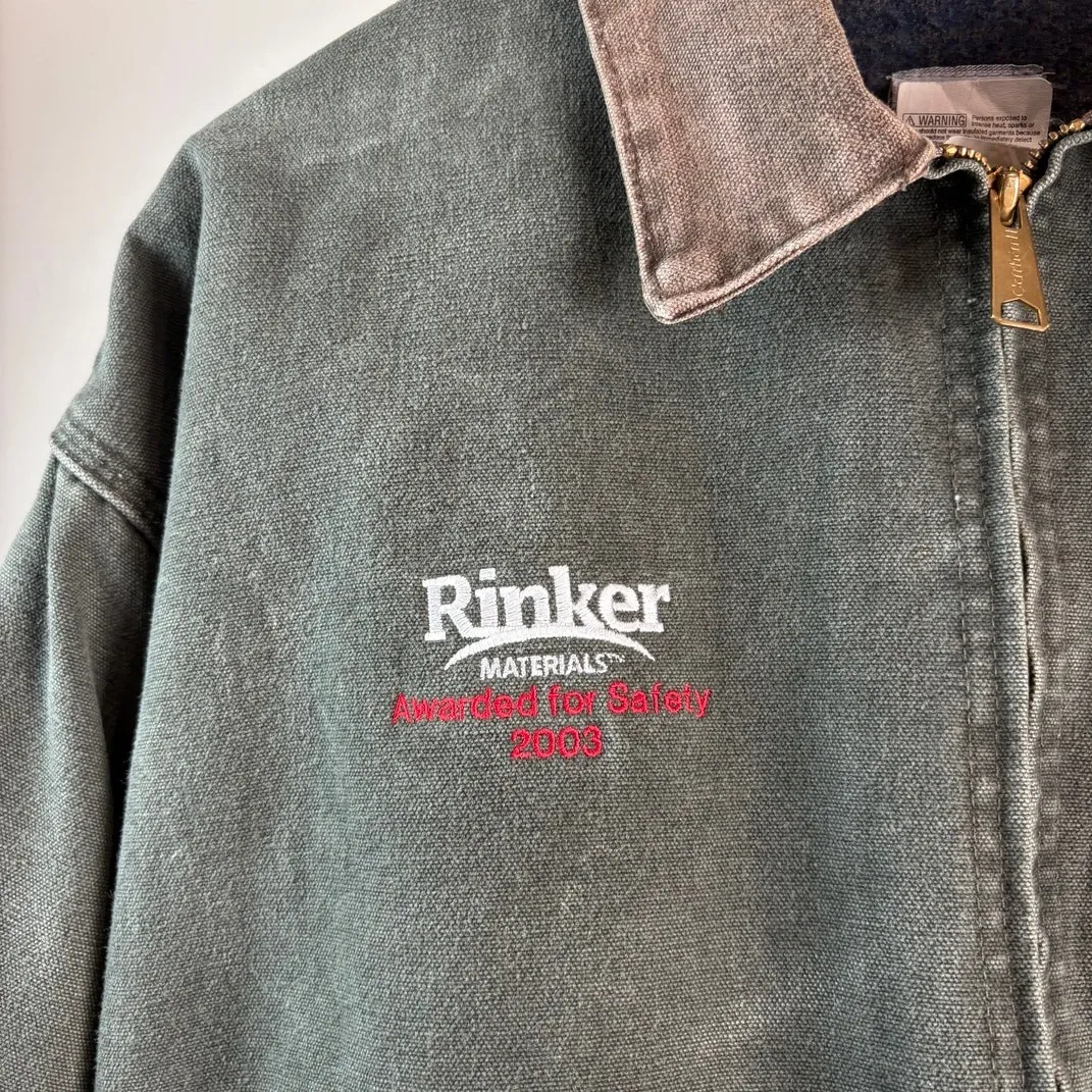 Carhartt Detroit Jacket J97MOS made in USA Rinker Materials XXL Tall