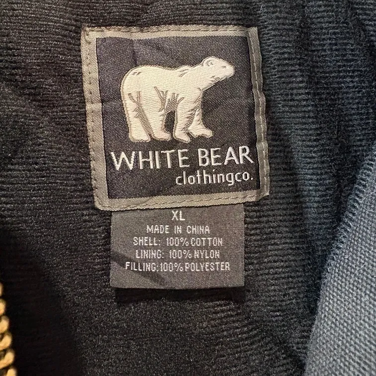 WHITE BEAR “IPL Harding Street Station” Work Hooded Jacket Black/XL