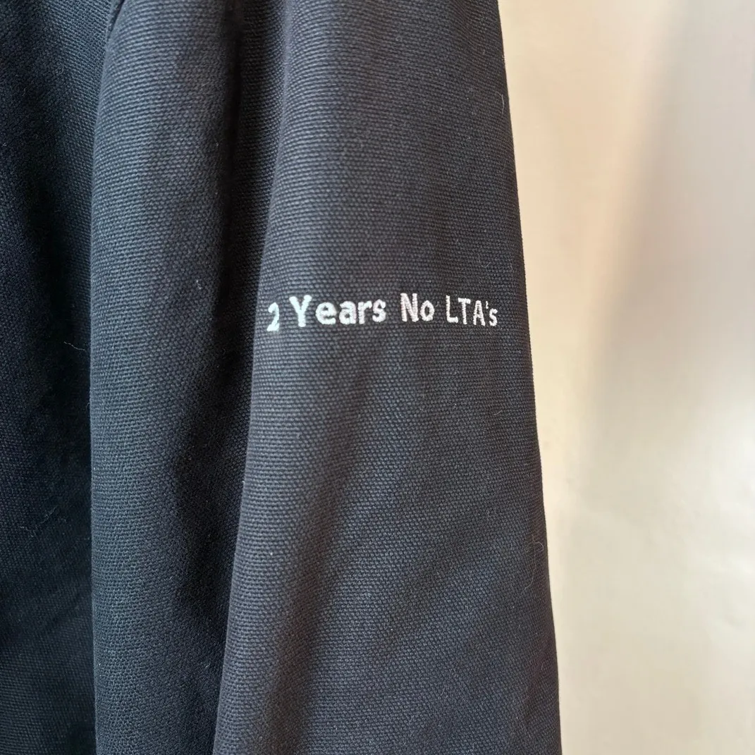 WHITE BEAR “IPL Harding Street Station” Work Hooded Jacket Black/XL