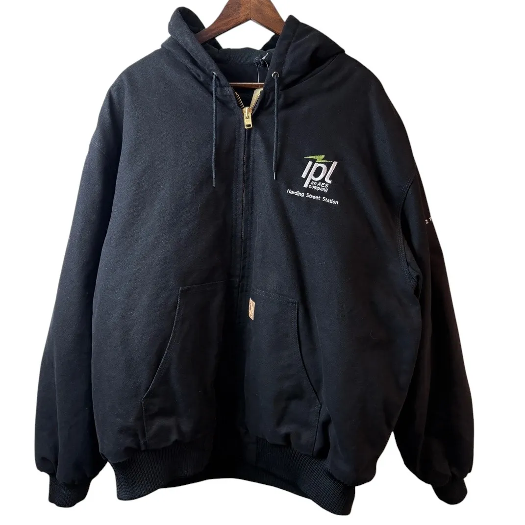 WHITE BEAR “IPL Harding Street Station” Work Hooded Jacket Black/XL