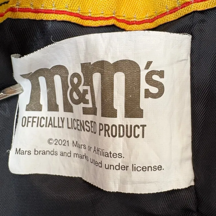 NASCAR M&M’s ジェフ・ハミルトン レーシングジャケット JH Design製 ブラック 刺繍 ワッペン