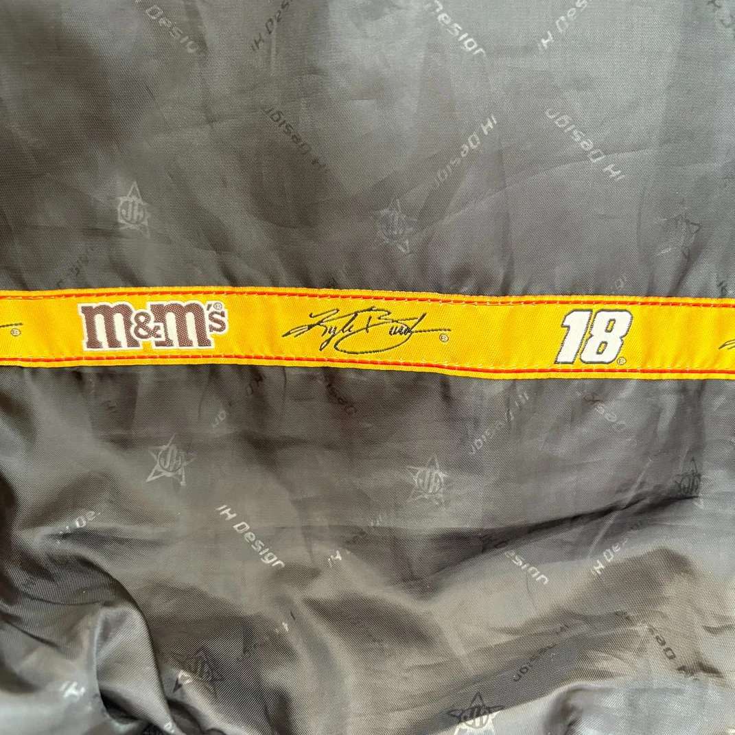 NASCAR M&M’s ジェフ・ハミルトン レーシングジャケット JH Design製 ブラック 刺繍 ワッペン