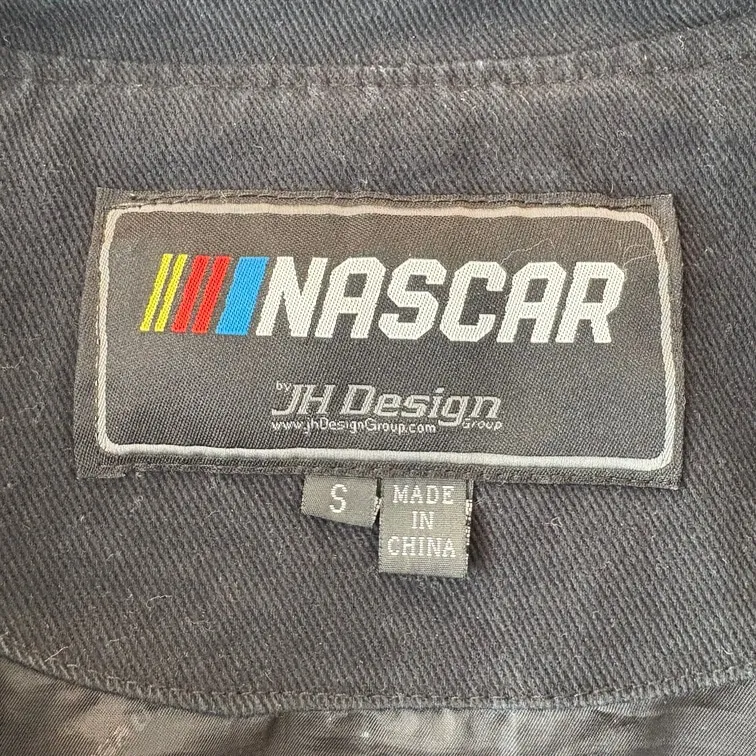 NASCAR M&M’s ジェフ・ハミルトン レーシングジャケット JH Design製 ブラック 刺繍 ワッペン
