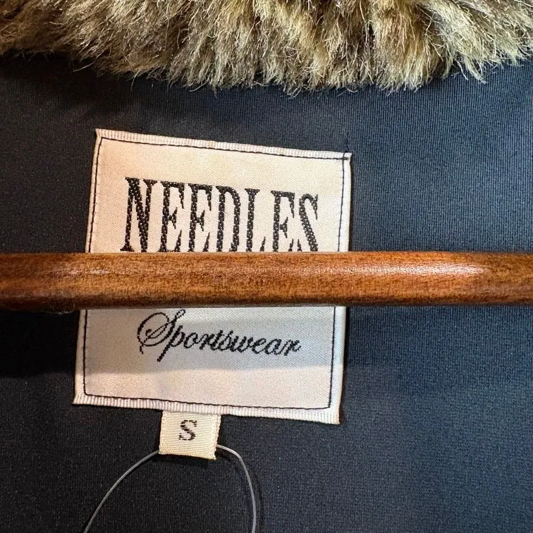 NEEDLES Sportswear Leopard Fleece Zip Jacket S