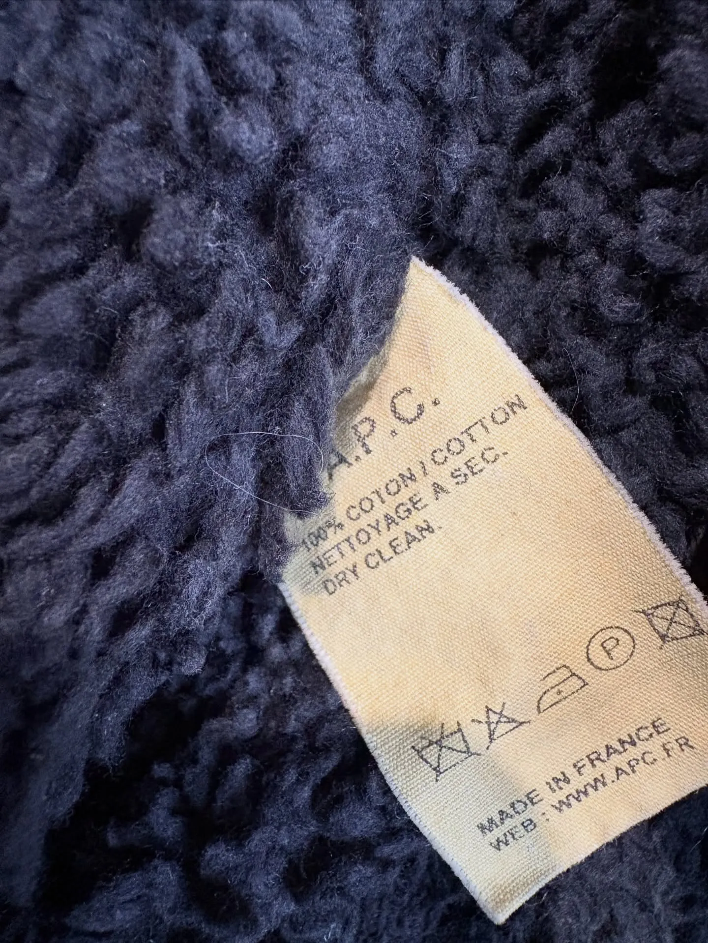 【新着商品】A.P.C.ボアジャケット (古着屋 VADIC...