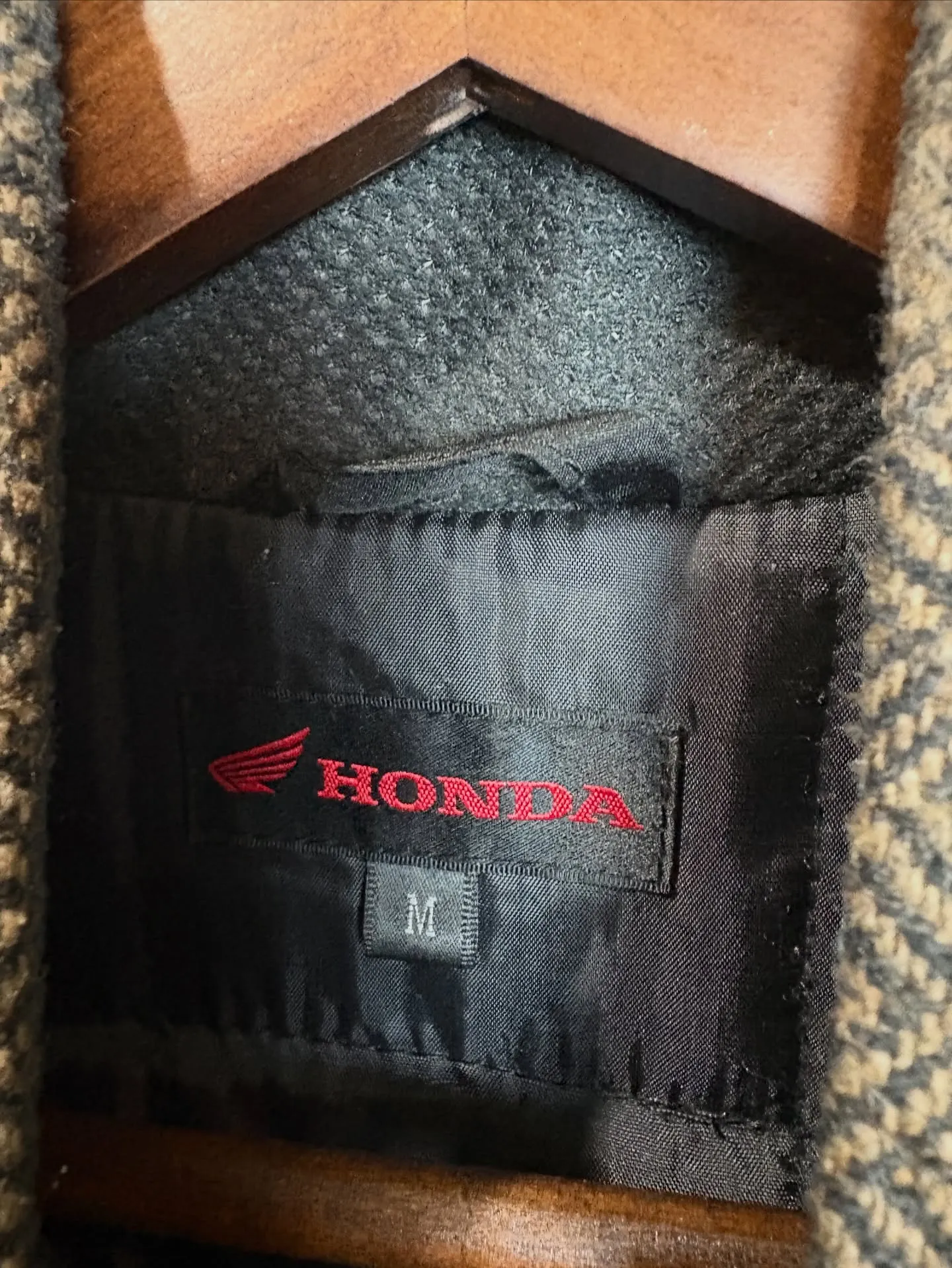 【商品紹介】HONDA ウール×レザー ライダースジャケット...