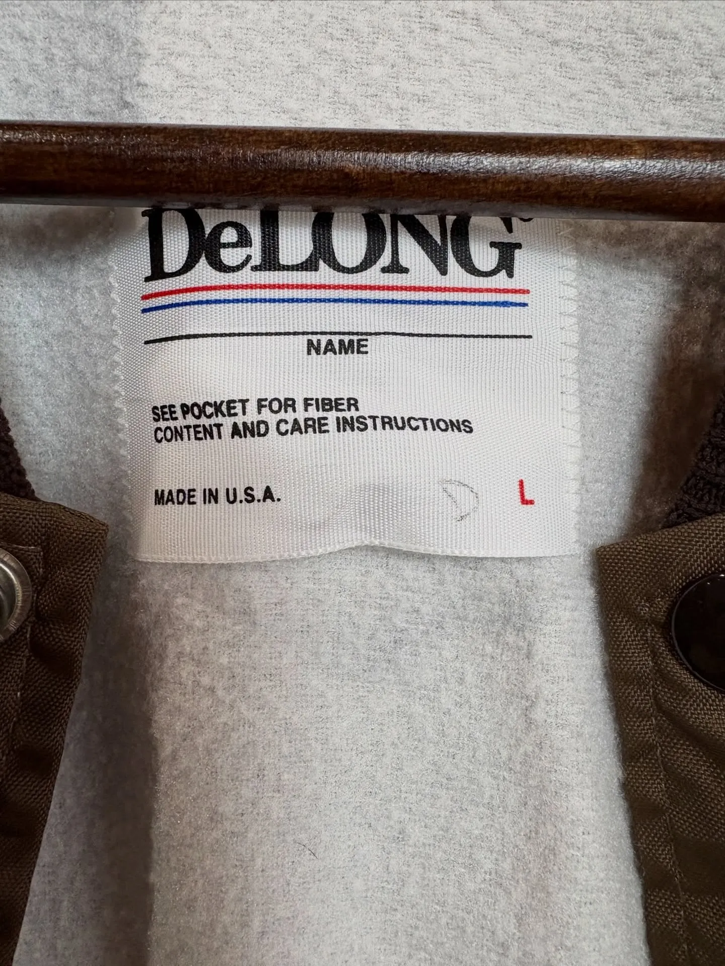 【商品紹介】DeLONG USA製 ナイロンスタジャン In...