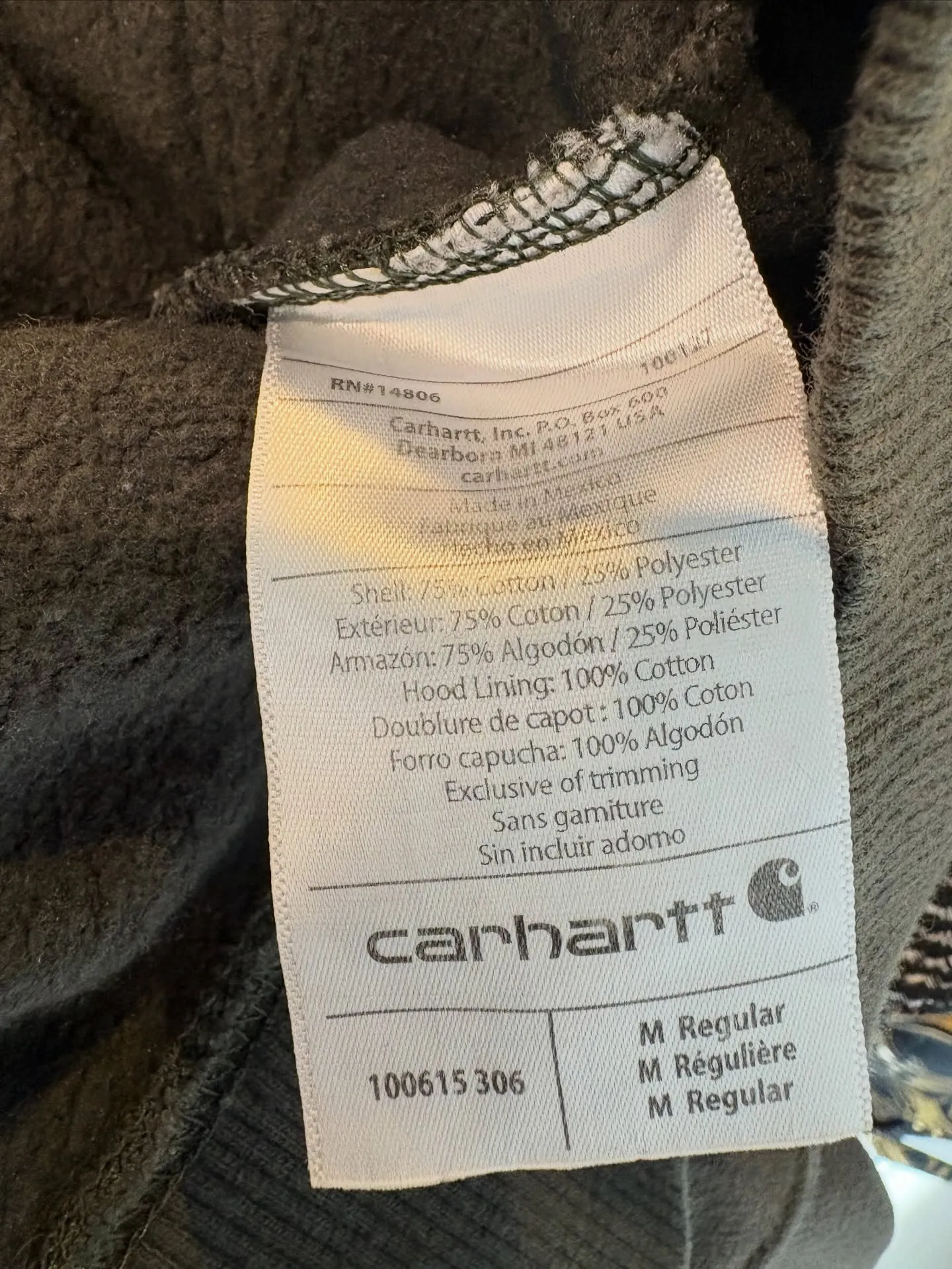 【新着商品】Carhartt フーデッドスウェットパーカー ...