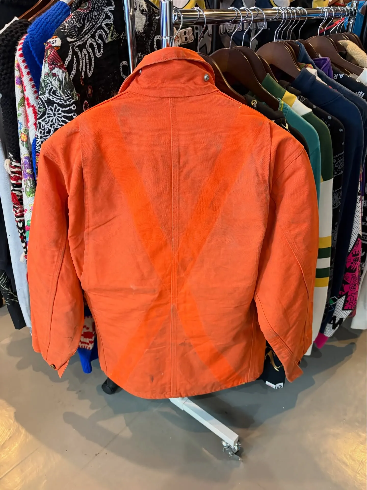 【商品紹介】Carhartt ハイビジテープ カスタム ダッ...