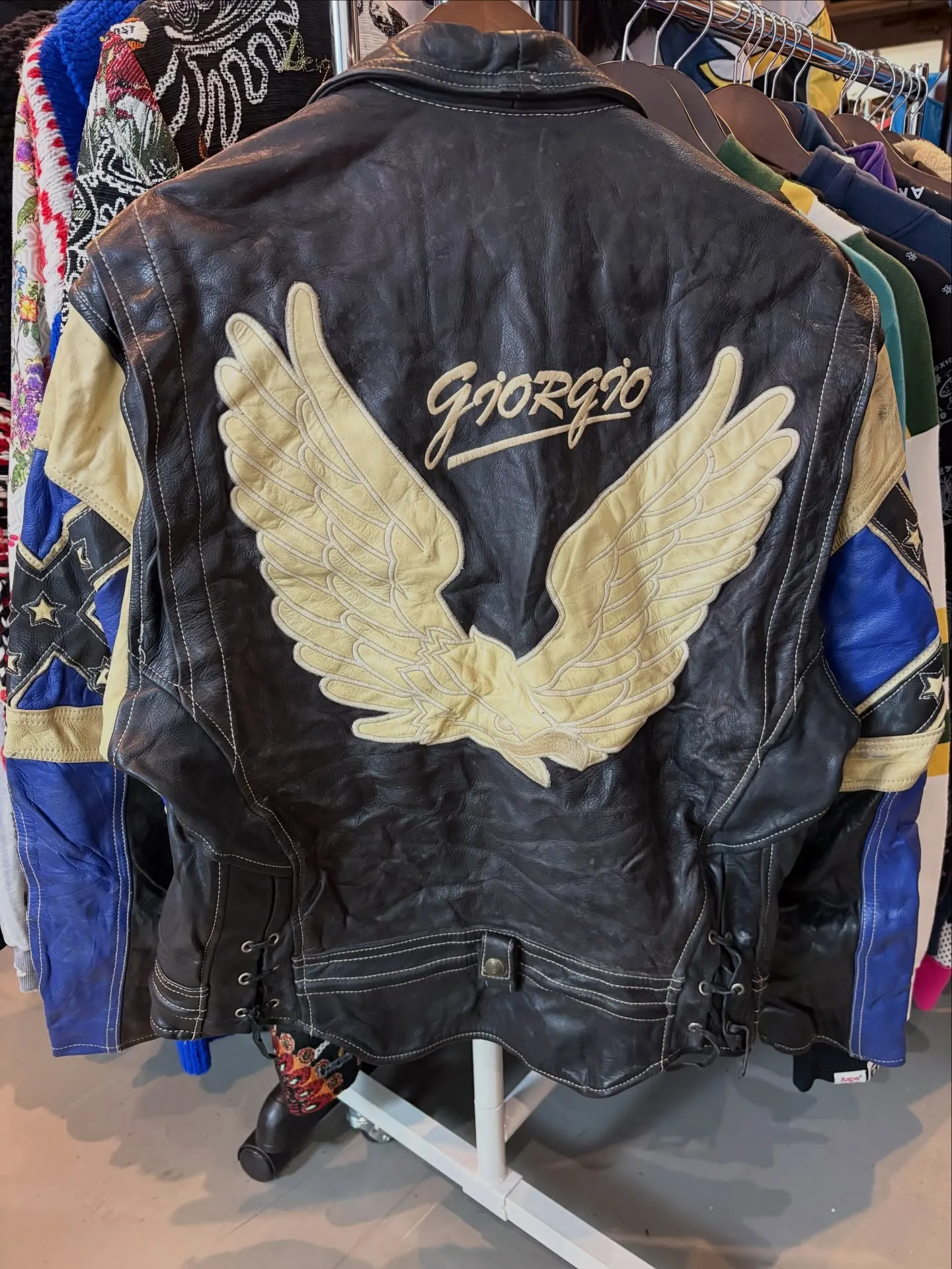 【商品紹介】GIORGIO Wings Leather Ra...