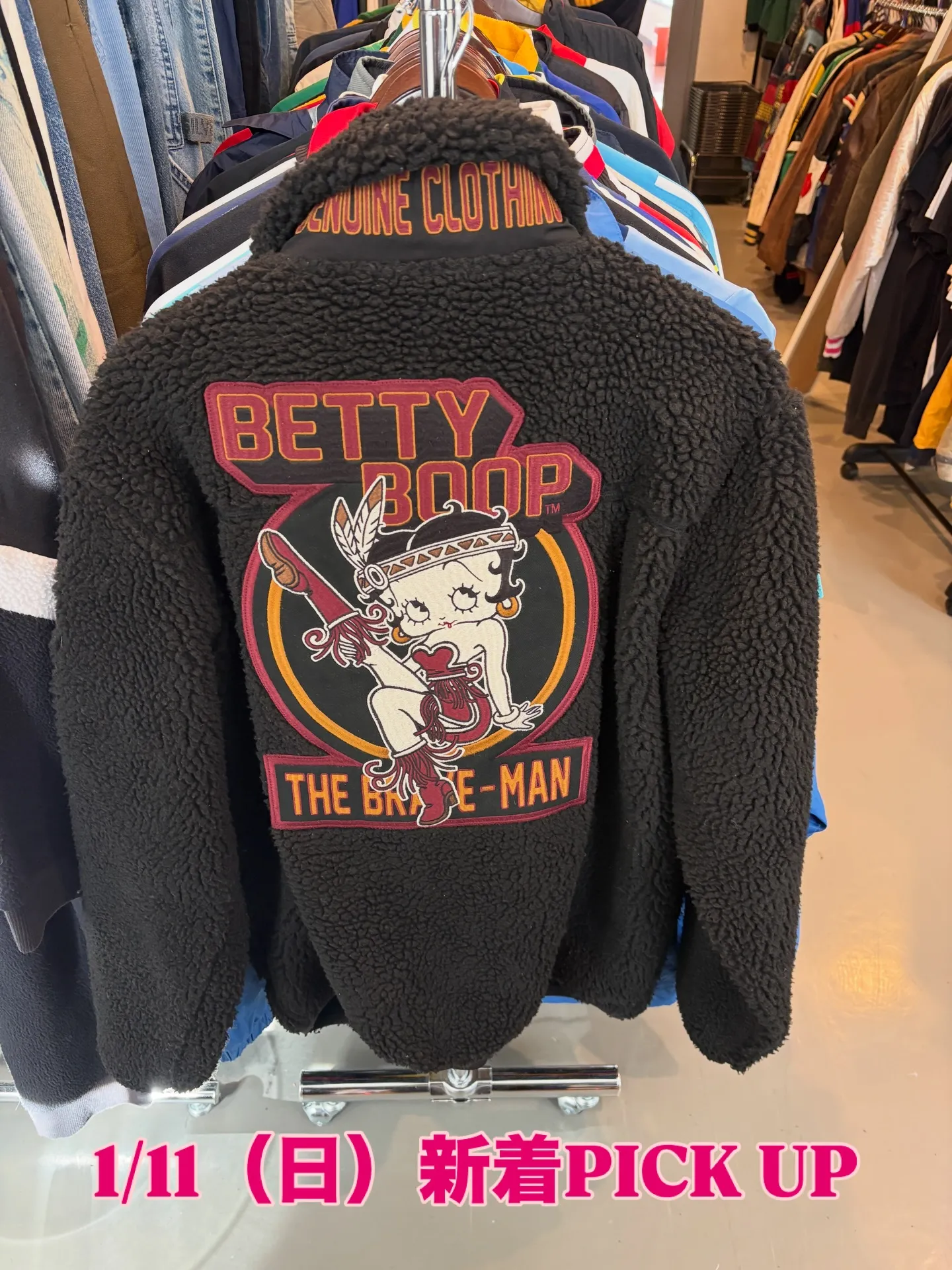 【商品紹介】Betty Boop × THE BRAVE-M...