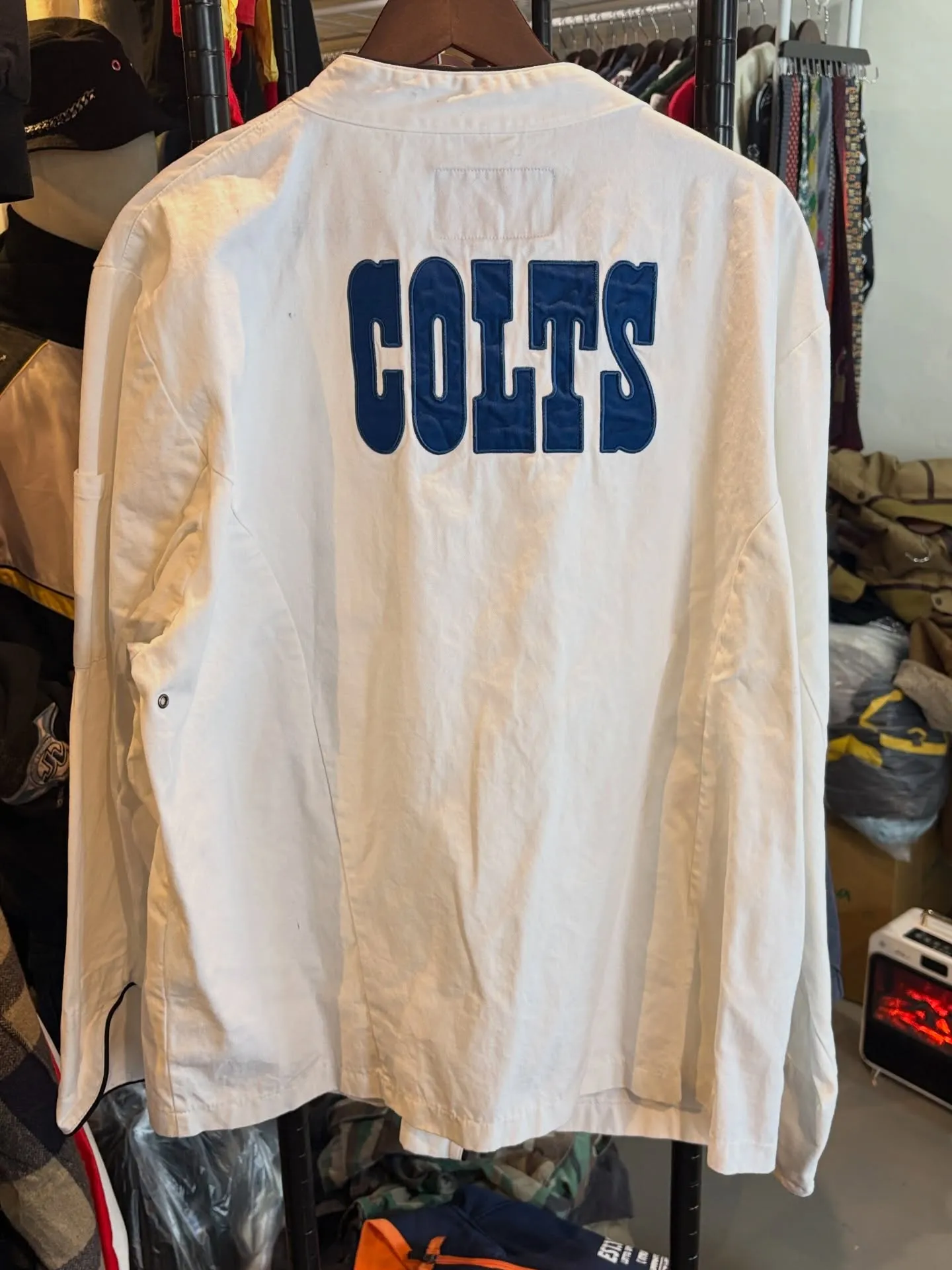 【商品紹介】COLTS NFL シェフジャケット / Whi...